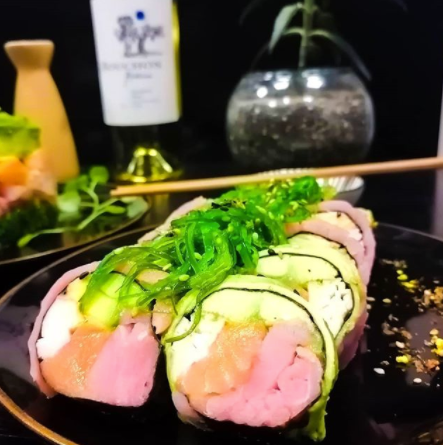 Sushi sin arroz: tendencia que la rompe en este emprendimiento