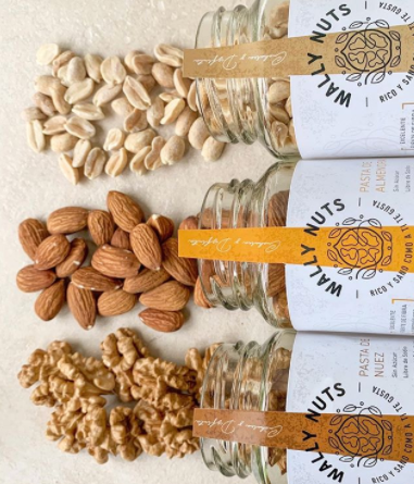 Nueces, avellanas y almendras: ¡boom!