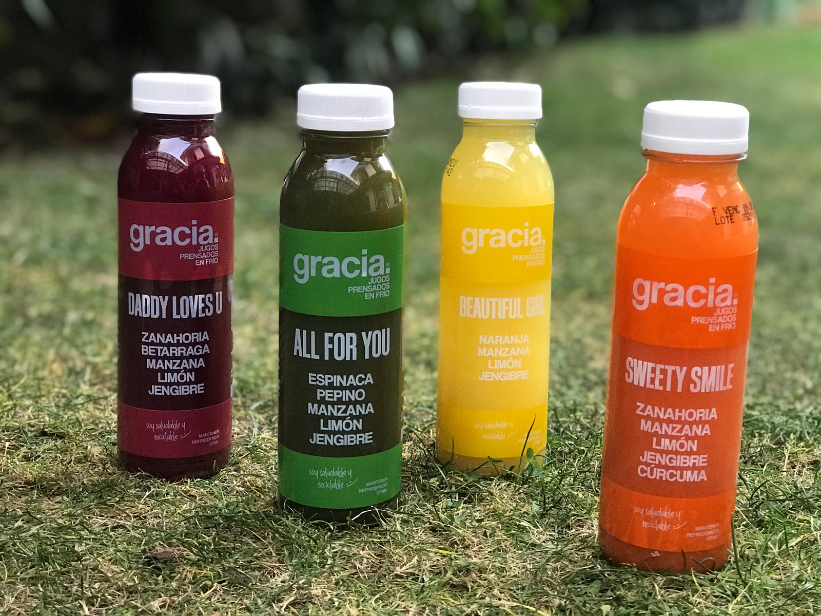 La “gracia” de mezclar frutas y verduras en una botella de jugo