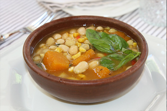 Sabores de verano: Porotos con pilco