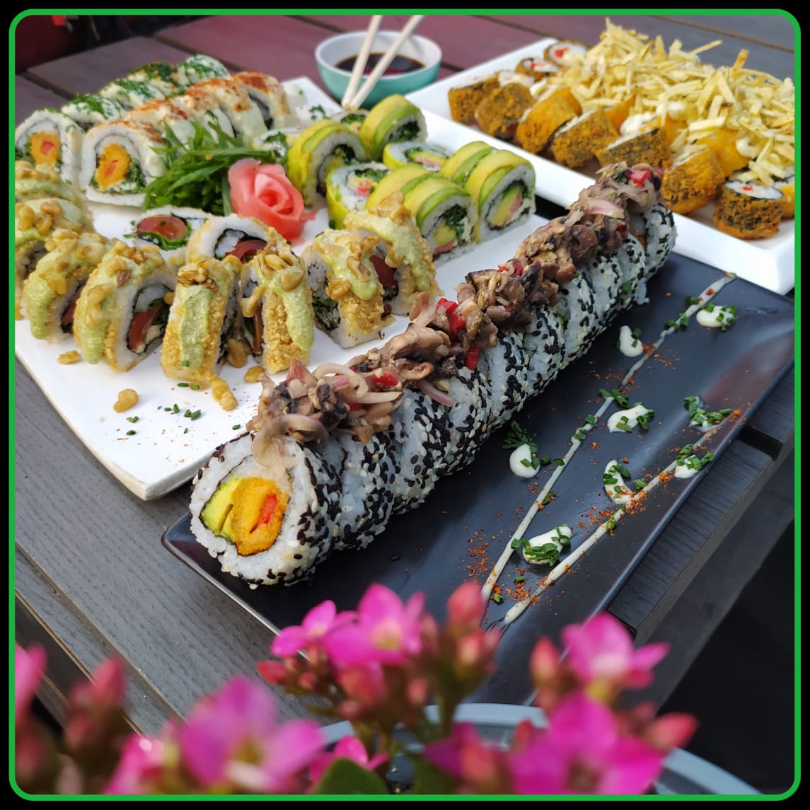 Genkidama Sushi: comida vegana inspirada en Dragon Ball